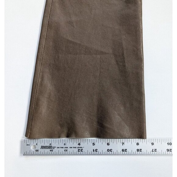 Citizens Of Humanity Colette Leather Pants Lambskin Size 28/6 Style #1909 - Picture 7 of 11